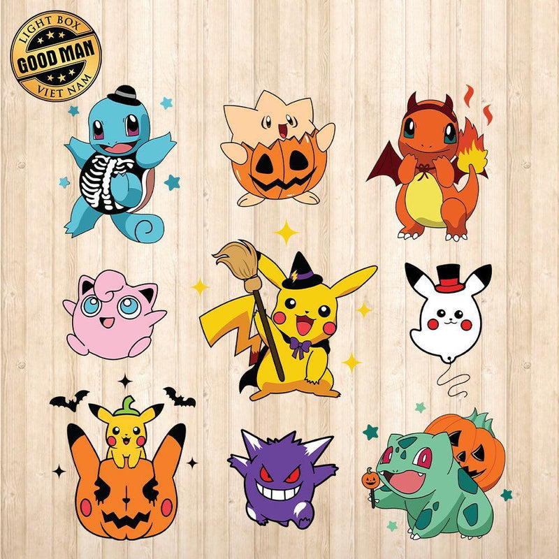 Pokemon 2 - Cricut File - Svg, Png, Dxf, Eps - LightBoxGoodMan - LightboxGoodman