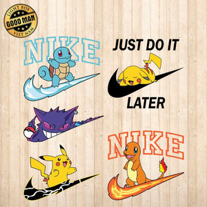 Pokemon Nikes - Cricut File - Svg, Png, Dxf, Eps - LightBoxGoodMan - LightboxGoodman