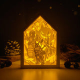 Pokemon - Paper Cut House Light Box File - Cricut File - 13x19 cm - LightBoxGoodMan
