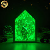 Pokemon - Paper Cut House Light Box File - Cricut File - 13x19 cm - LightBoxGoodMan - LightboxGoodman