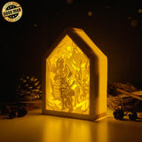 Pokemon - Paper Cut House Light Box File - Cricut File - 13x19 cm - LightBoxGoodMan - LightboxGoodman