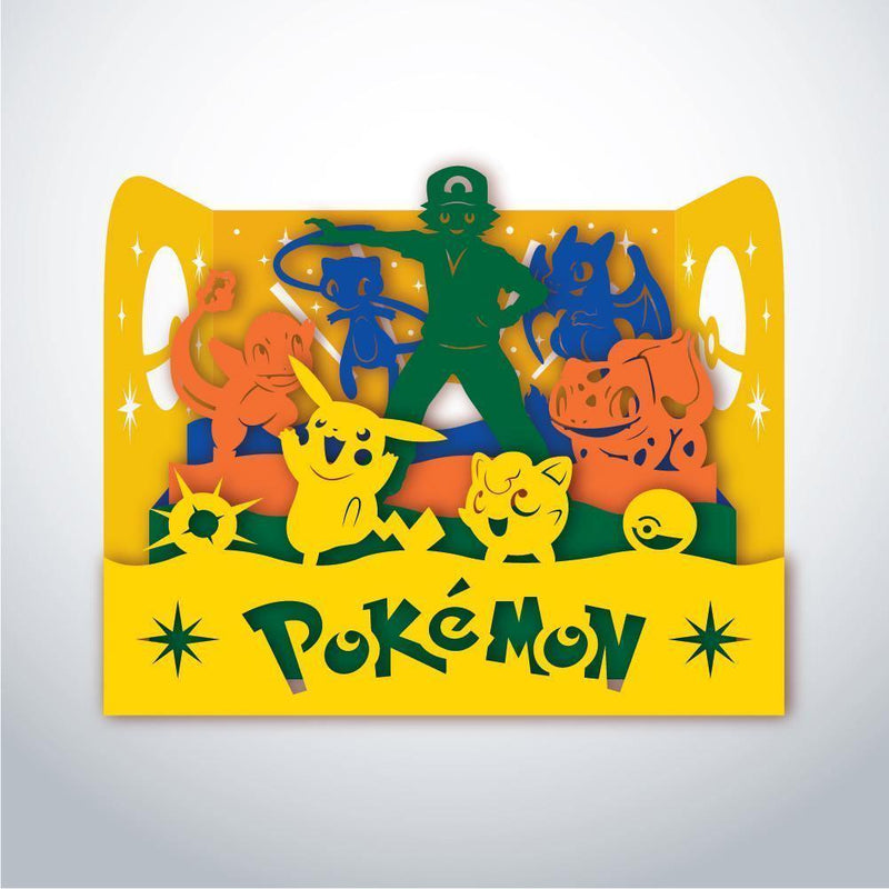 Pokemon - Paper Cut Mini-Showcase File - Cricut File - 10x12cm - LightBoxGoodMan - LightboxGoodman