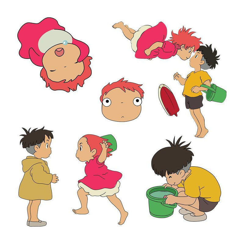 Ponyo - Cricut File - Svg, Png, Dxf, Eps - LightBoxGoodMan - LightboxGoodman