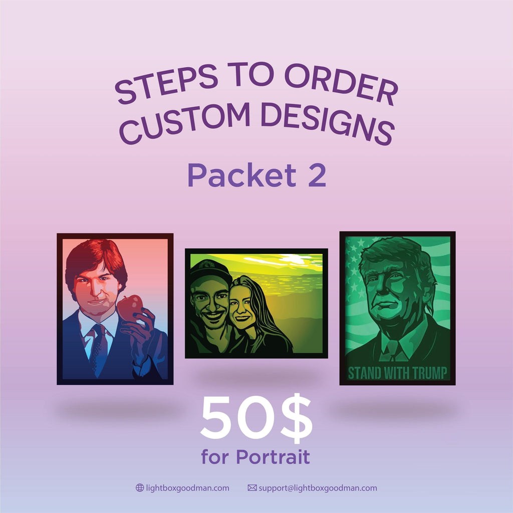 Portrait Custom Designs - LightboxGoodman