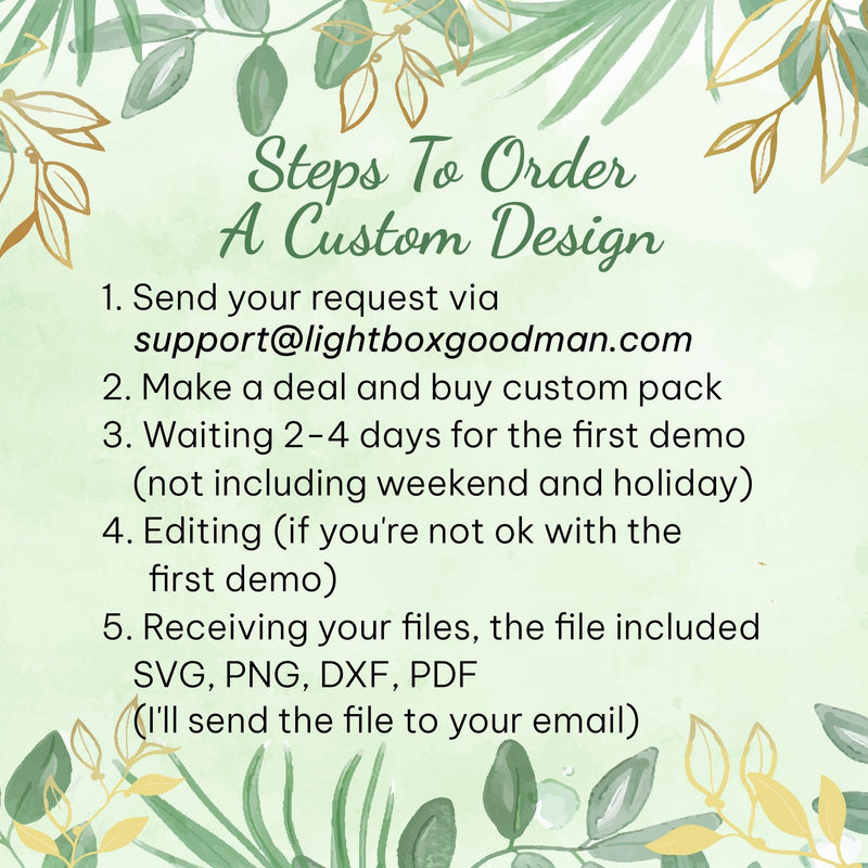 Portrait Custom Designs - LightboxGoodman