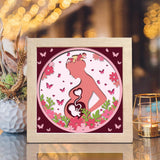 Pregnancy Mother 2 – Paper Cut Light Box File - Cricut File - 8x8 inches - LightBoxGoodMan - LightboxGoodman