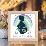 Pregnant Mother – Paper Cut Light Box File - Cricut File - 8x8 inches - LightBoxGoodMan - LightboxGoodman