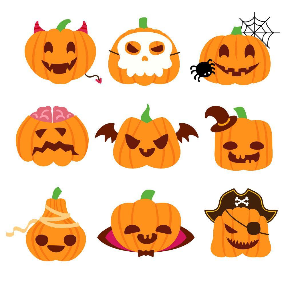 Pumpkin 2 - Cricut File - Svg, Png, Dxf, Eps - LightBoxGoodMan