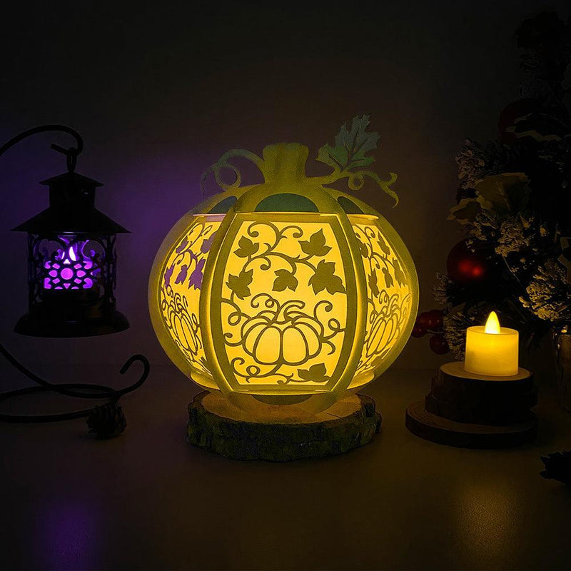 Pumpkin - Pumpkin Lantern File - Cricut File - LightBoxGoodMan - LightboxGoodman