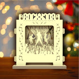 Queen Band - Pop-up Light Box File - Cricut File - LightBoxGoodMan