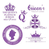 Queen's Jubilee - Cricut File - Svg, Png, Dxf, Eps - LightBoxGoodMan - LightboxGoodman