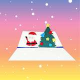 Reindeer Christmas Card 3D- Cricut File - Svg, Png, Dxf, Eps - LightBoxGoodMan - LightboxGoodman