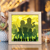 Roblox – Paper Cut Light Box File - Cricut File - 20x20cm - LightBoxGoodMan