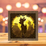 Rudolph - Paper Cutting Light Box - LightBoxGoodman