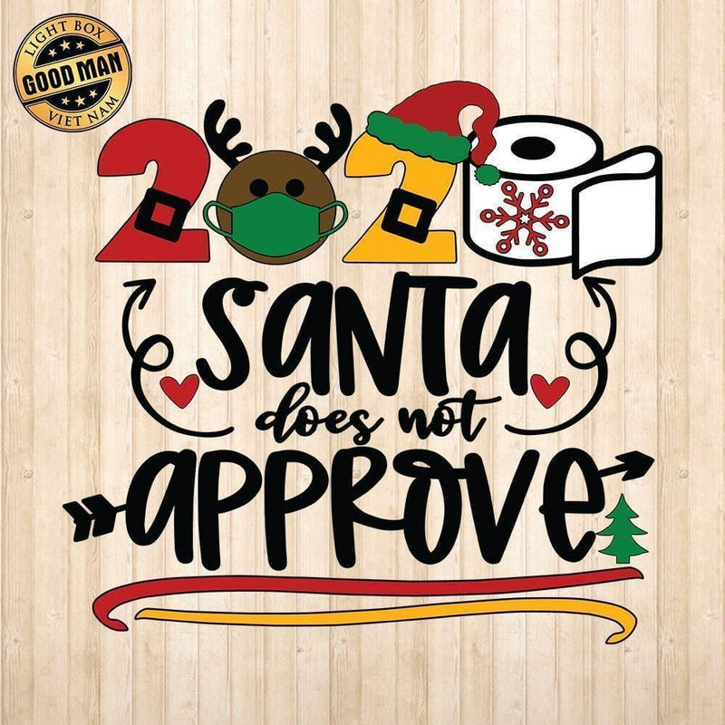 Santa Toilet - Cricut File - Svg, Png, Dxf, Eps - LightBoxGoodMan - LightboxGoodman