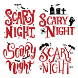 Scary Night - Cricut File - Svg, Png, Dxf, Eps - LightBoxGoodMan