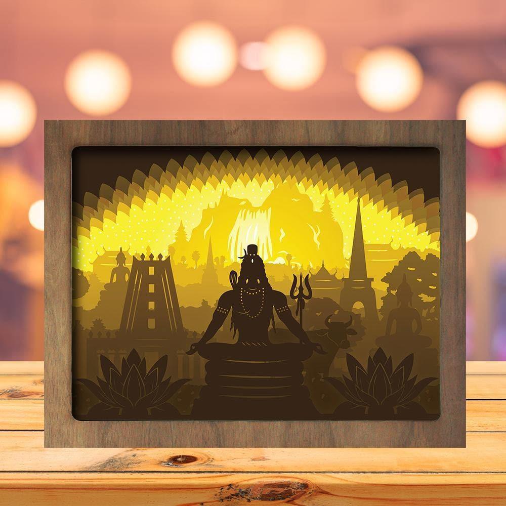 Shiva - Paper Cutting Light Box - LightBoxGoodman - LightboxGoodman