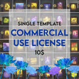 Single Template Commercial Use License