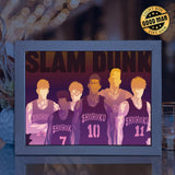 Slam Dunk - Paper Cut Light Box File - Cricut File - 20x26cm - LightBoxGoodMan - LightboxGoodman