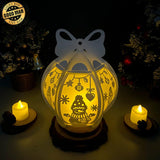 Snowman - Globe Lantern File - Cricut File - LightBoxGoodMan - LightboxGoodman