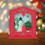 Snowman - Pop-up Light Box File - Cricut File - LightBoxGoodMan - LightboxGoodman