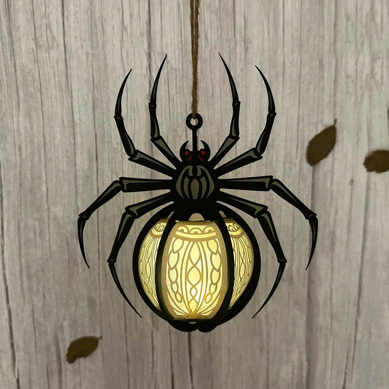 Spider 1 - 3D Spider Lantern File - 8x9" - Cricut File - LightBoxGoodMan - LightboxGoodman