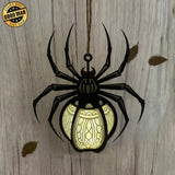 Spider 1 - 3D Spider Lantern File - 8x9" - Cricut File - LightBoxGoodMan - LightboxGoodman