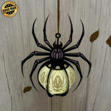 Spider 3 - 3D Spider Lantern File - 8x9" - Cricut File - LightBoxGoodMan - LightboxGoodman