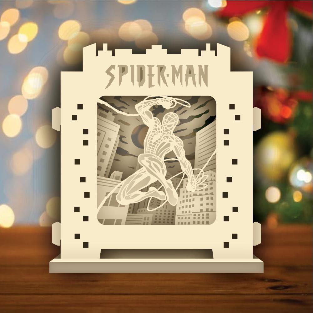 Spider-man - Pop-up Light Box File - Cricut File - LightBoxGoodMan - LightboxGoodman