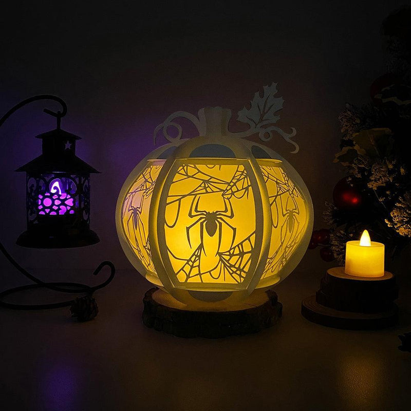 Spider - Pumpkin Lantern File - Cricut File - LightBoxGoodMan - LightboxGoodman