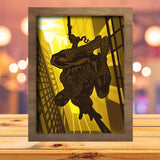 Spiderman 1 - Paper Cutting Light Box - LightBoxGoodman - LightboxGoodman