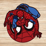 Spiderman - Paper 3D Layered File - Cricut File - 20x21cm - LightBoxGoodMan - LightboxGoodman