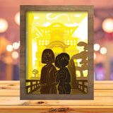 Spirited Away - Paper Cutting Light Box - LightBoxGoodman - LightboxGoodman