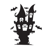 Spooky Castle With Bats - Cricut File - Svg, Png, Dxf, Eps - LightBoxGoodMan