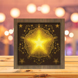 Star Mandala - Paper Cutting Light Box - LightBoxGoodman