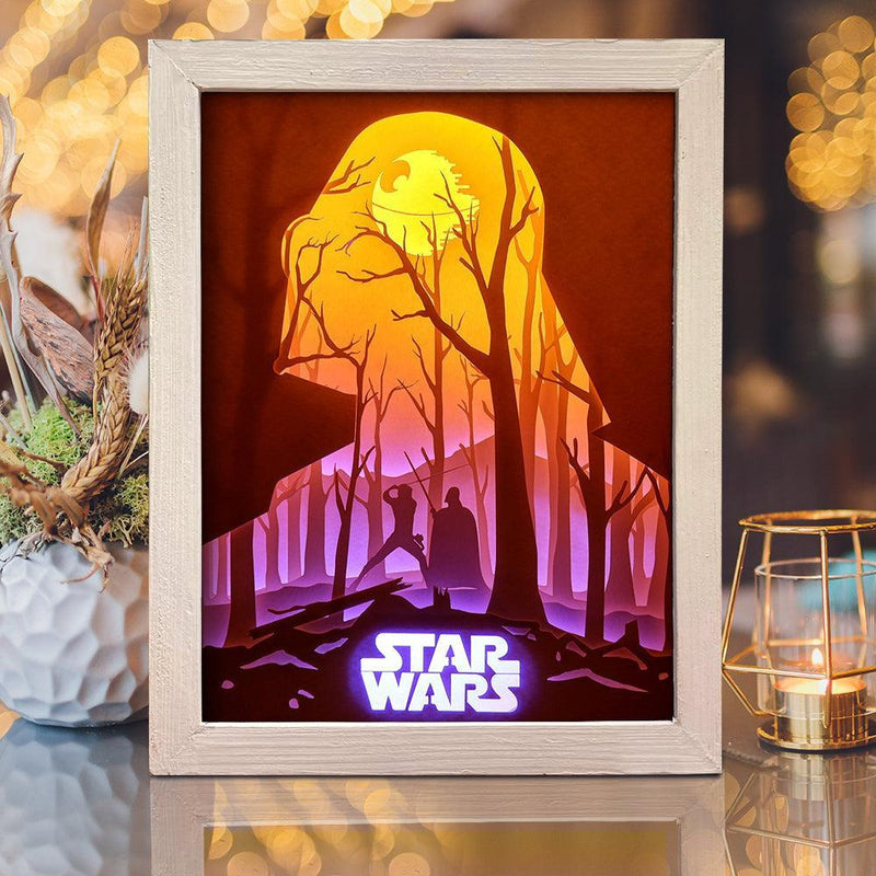 Star Wars 1 – Paper Cut Light Box File - Cricut File - 20x26cm - LightBoxGoodMan - LightboxGoodman