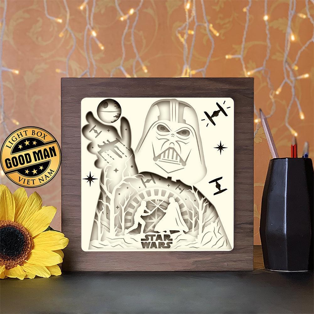 Star Wars 7 - Paper Cutting Light Box - LightBoxGoodman - LightboxGoodman