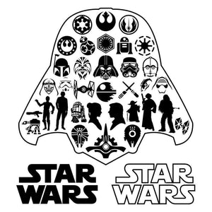 Star Wars - Cricut File - Svg, Png, Dxf, Eps - LightBoxGoodMan - LightboxGoodman