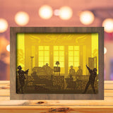 Stay Gold - BTS - Paper Cutting Light Box - LightBoxGoodman - LightboxGoodman
