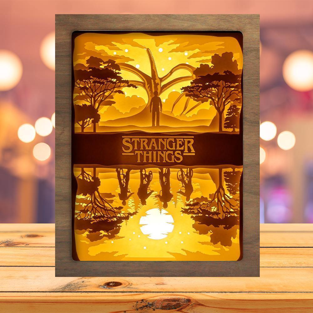 Stranger Things 2 - Paper Cutting Light Box - LightBoxGoodman - LightboxGoodman