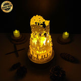 Stranger Things - 3D Dome Lantern File - Cricut File - LightBoxGoodMan - LightboxGoodman