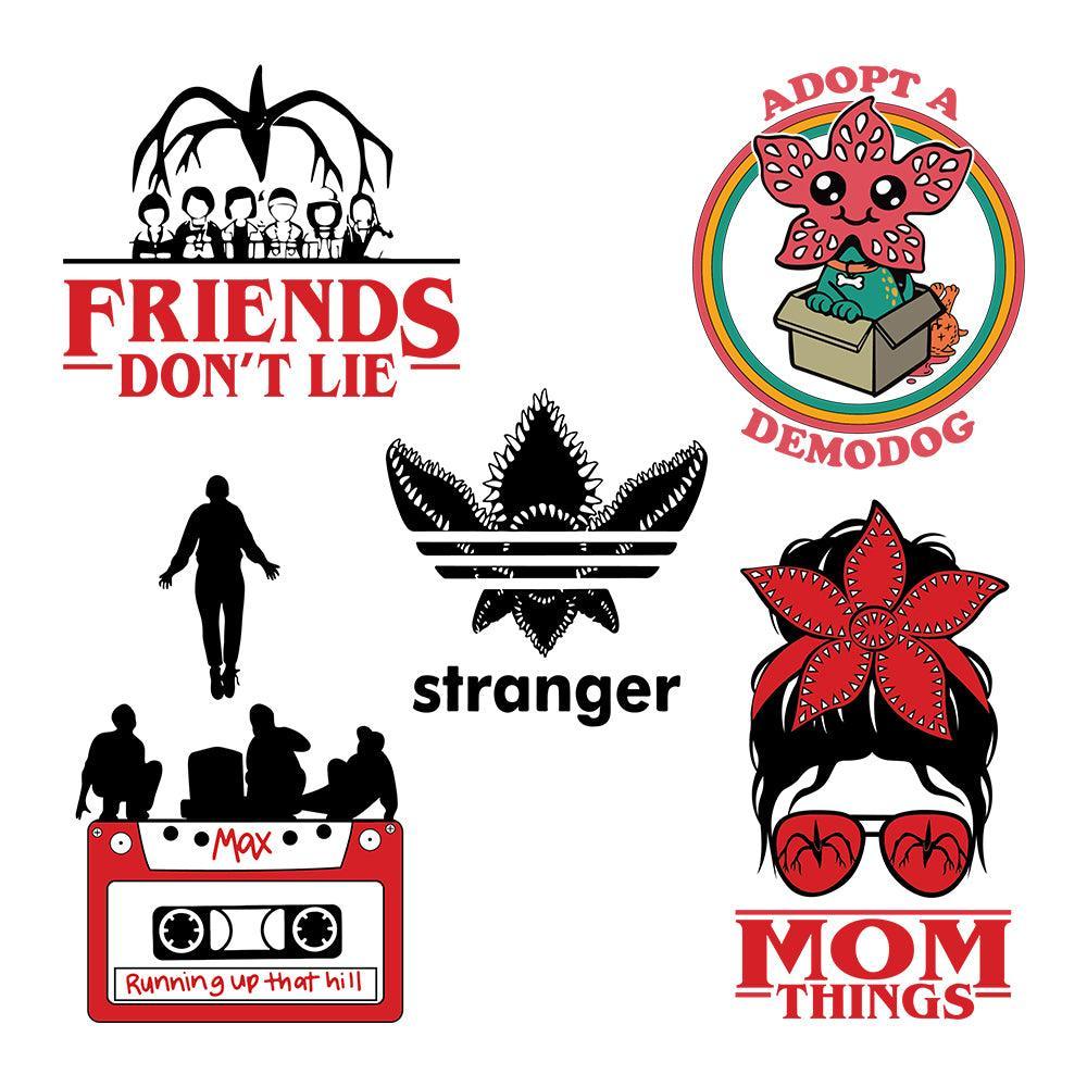 Stranger Things 7 - Cricut File - Svg, Png, Dxf, Eps - LightBoxGoodMan - LightboxGoodman