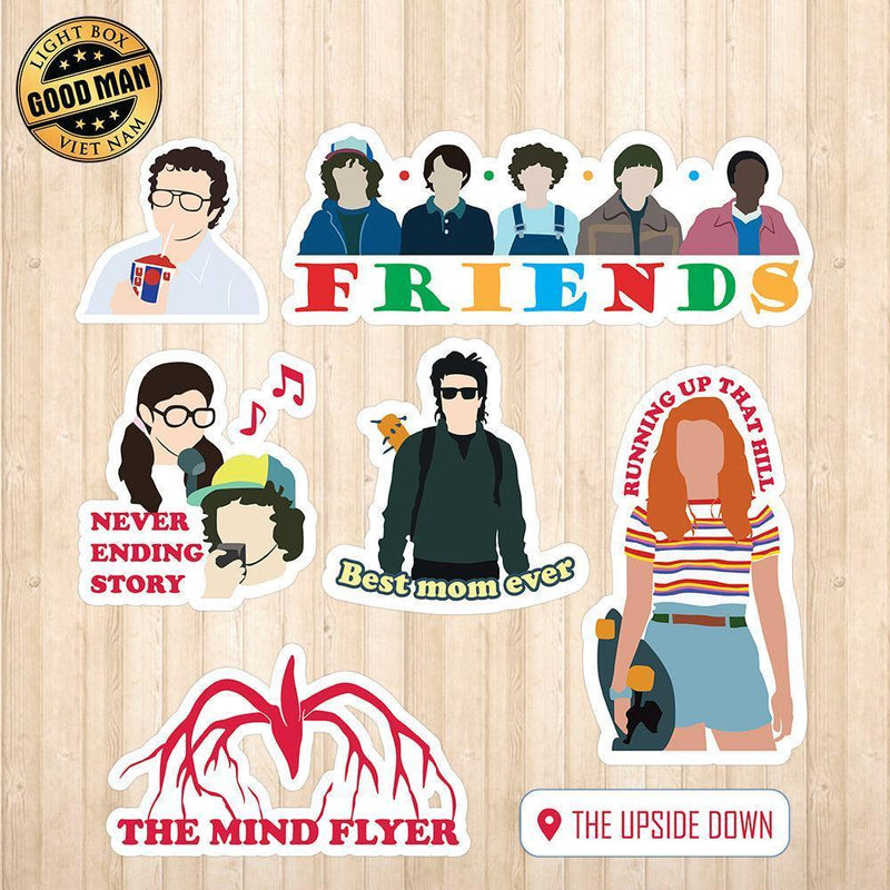 Stranger Things 8 - Cricut File - Svg, Png, Dxf, Eps - LightBoxGoodMan - LightboxGoodman