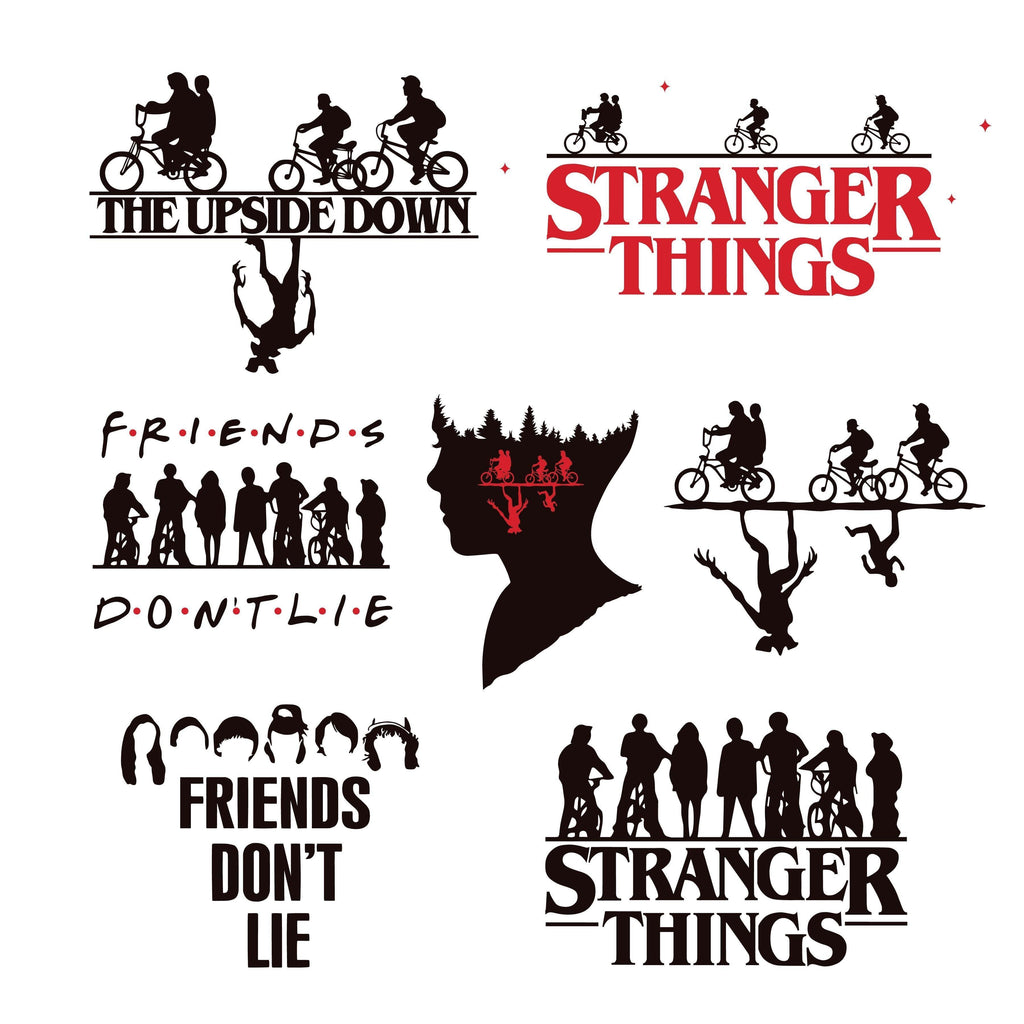 Stranger Things - Cricut File - Svg, Png, Dxf, Eps - LightBoxGoodMan - LightboxGoodman