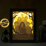 Stranger Things - Paper Cut Light Box File - Cricut File - 20x26cm - LightBoxGoodMan - LightboxGoodman