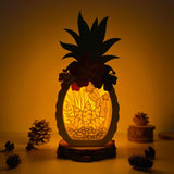 Succulent Plant 2 - Paper Cut Pineapple Light Box File - Cricut File - 14,3x28,7cm - LightBoxGoodMan - LightboxGoodman