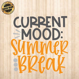 Summer Break - Cricut File - Svg, Png, Dxf, Eps - LightBoxGoodMan - LightboxGoodman