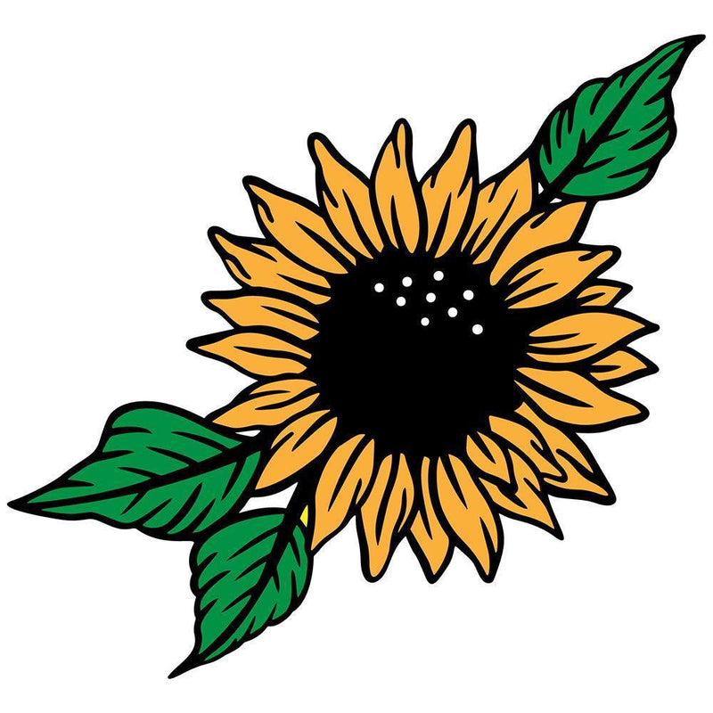 Sunflower 2 - Cricut File - Svg, Png, Dxf, Eps - LightBoxGoodMan - LightboxGoodman