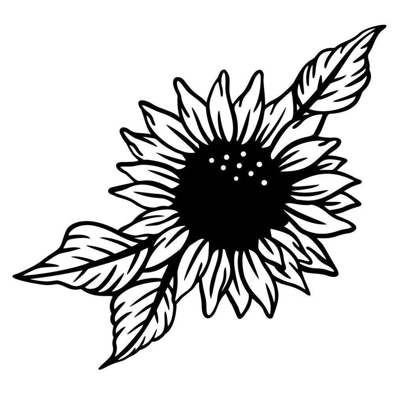 Sunflower 2 - Cricut File - Svg, Png, Dxf, Eps - LightBoxGoodMan - LightboxGoodman