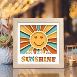 Sunshine – Paper Cut Light Box File - Cricut File - 20x20cm - LightBoxGoodMan